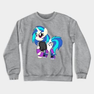 Vinyl Scratch dressed up Crewneck Sweatshirt